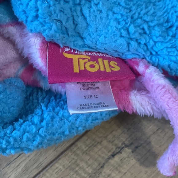 💜5 for $25💜Trolls Poppy bath robe size 12 - Picture 6 of 9